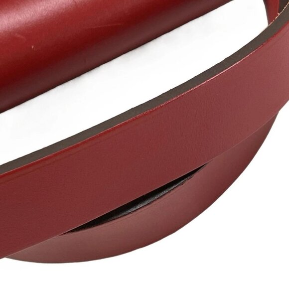 Auth HERMES Herbag Zip Cabin Bag - Beige Red Toile De Camp Vache Hunter D - Picture 10 of 16